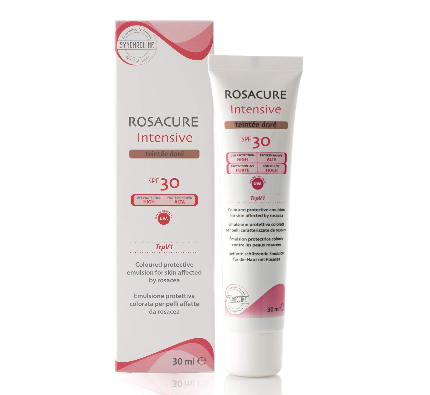 Synchroline Rosacure Intensive Teintee Dore SPF30 30 ml