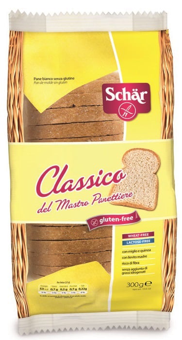 Schar Classico del Mastro Panettiere Bukë e prerë në feta në stilin klasik pa gluten 300gr