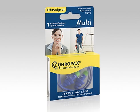 Ohropax Multi Ear Plugs 1 palë