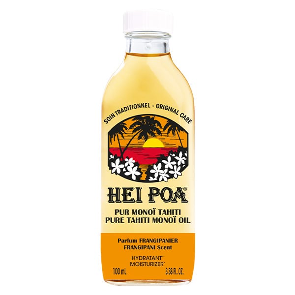 Hei Poa Pure Tahiti Monoi Oil Frangipani Scent 100 ml