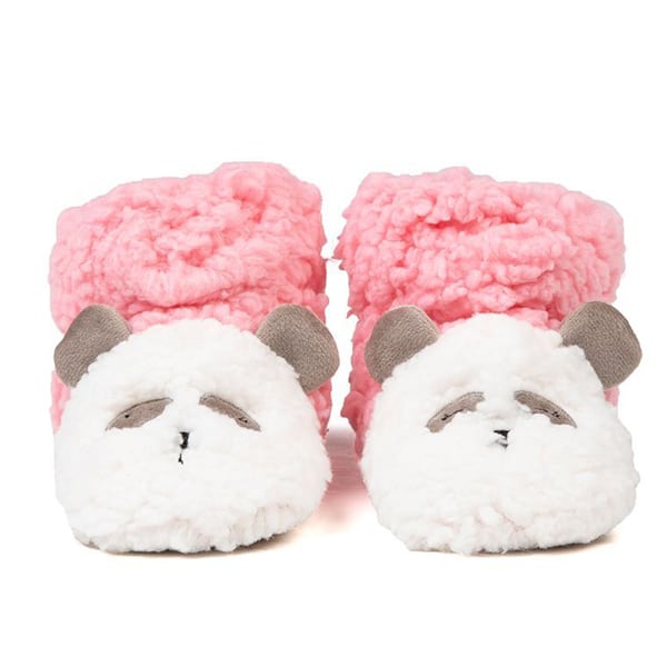 Cozy Sole Baby & Toddler Soft Slippers Panda 1 palë
