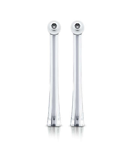 Philips Sonicare Air Floss Ultra Silver Replacement Floss Nozzles HX8032/07 2 copë
