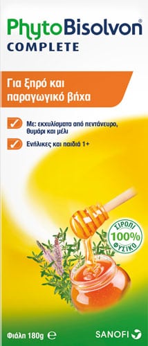 PhytoBisolvon Complete Dry & Productive Cough Syrup 180g