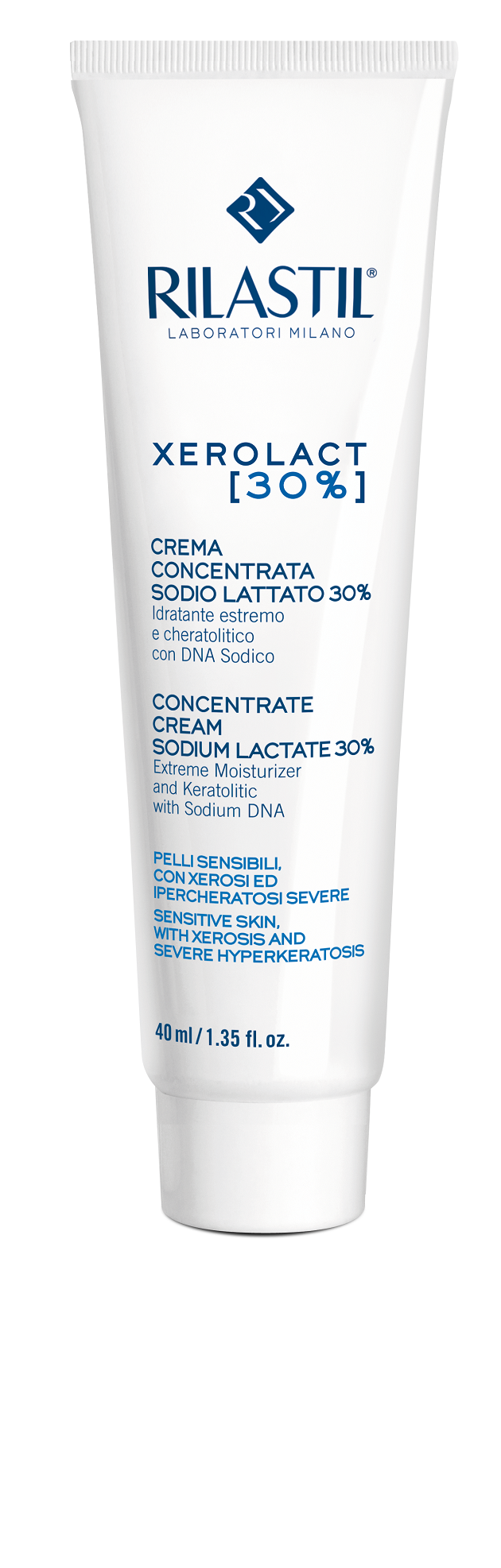 Rilastil Xerolact Concentrate Cream Sodium Lactate 30% 40 ml
