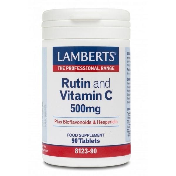 Lamberts Rutin & Vitamin C 500mg 90 tableta