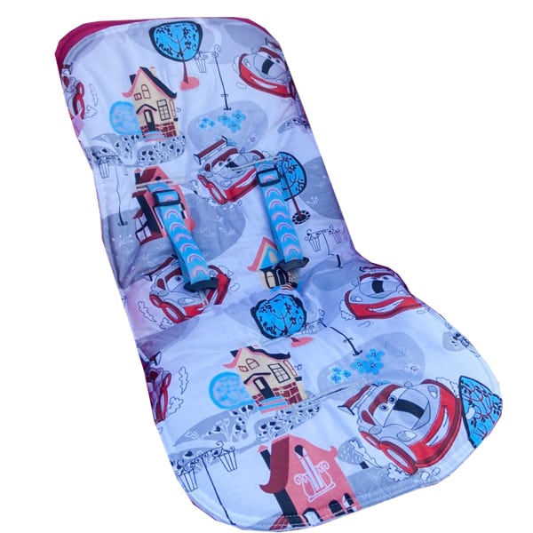 So Sweet Line (SL700032) 2 Sided Cover Lightning McQueen / Gray Dots 1 copë