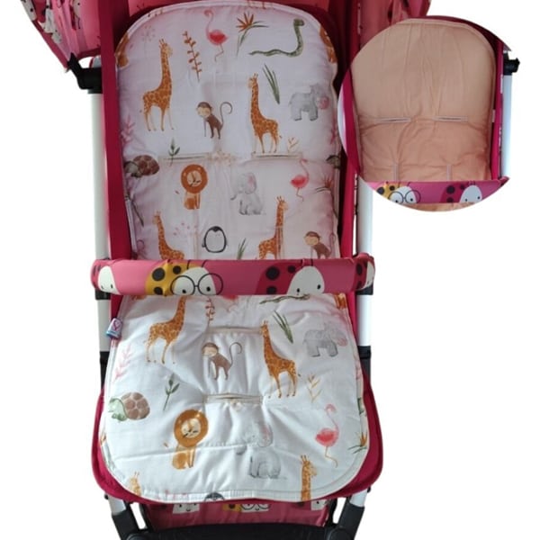 So Sweet Line 2 Sided Cover Orange Giraffes 1 copë
