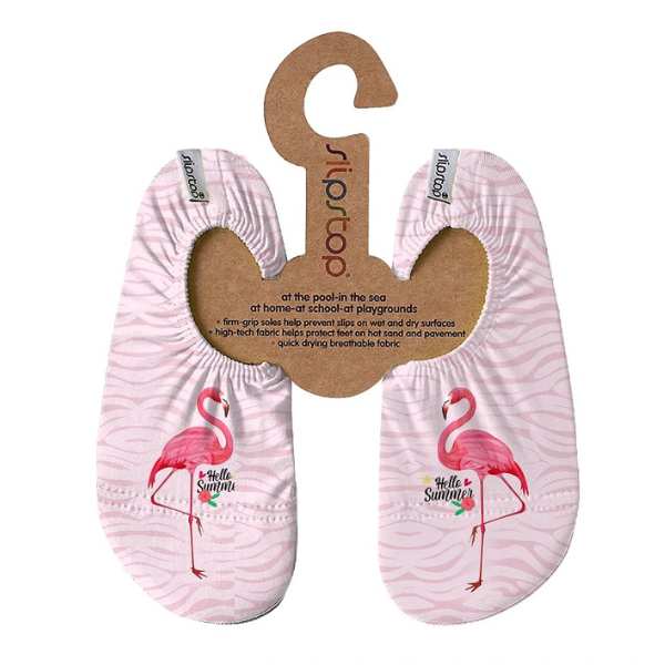 Slipstop Hello Flamingo Set Anti-Slip Shoes for Kids 1 palë