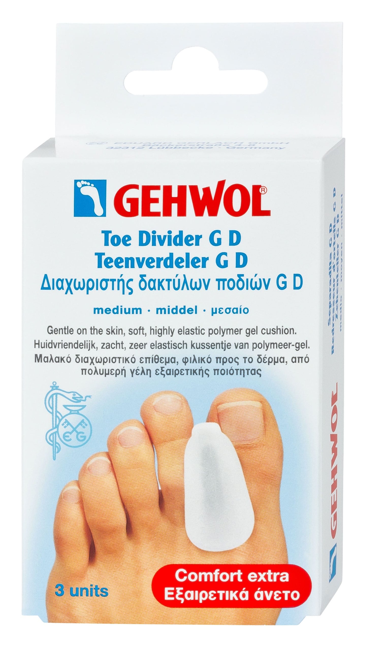 Gehwol Toe Divider GD Medium 3 copë
