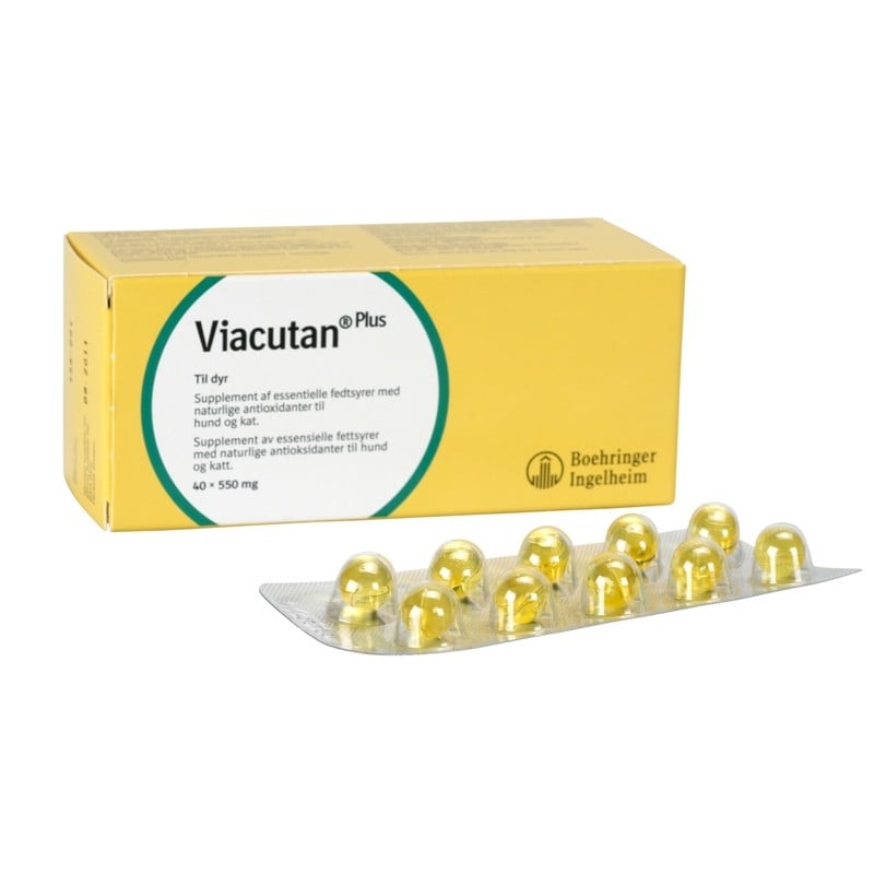 Altavet Viacutan Plus 550mg for Cats & Dogs 40 kapsula