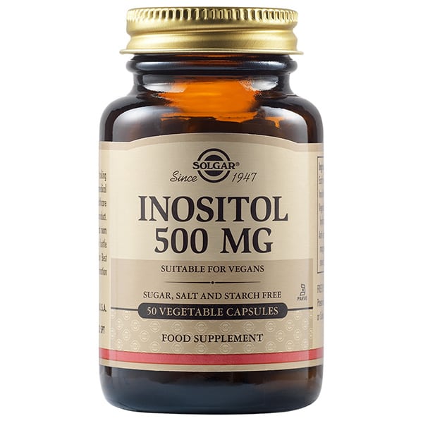 Solgar Inositol 500mg  50 kapsula vegjetariane