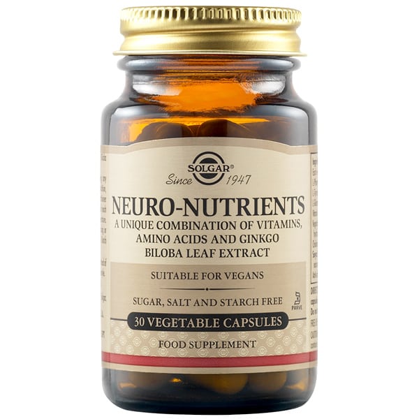 Solgar Neuro Nutrients  30 kapsula
