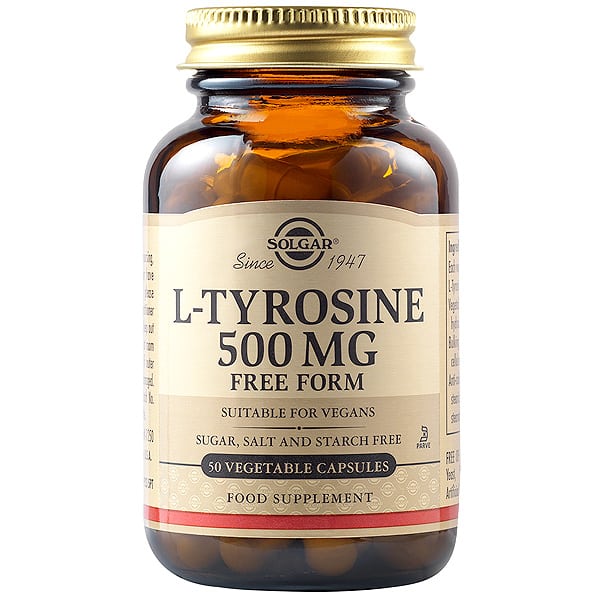 Solgar L-Tyrosine 500mg  50 kapsula vegjetariane