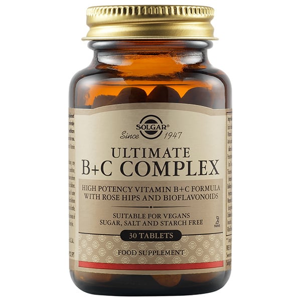 Solgar Ultimate B+C Complex  30 tableta