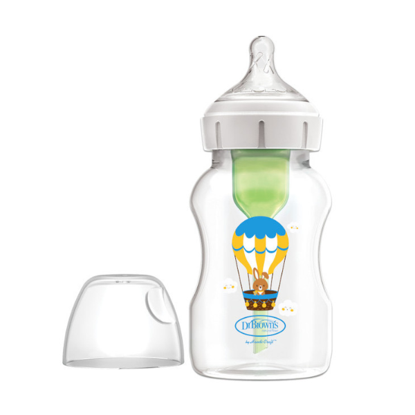 Dr. Brown's Options+ Anti-Colic Plastic Bottle 3m+  330ml - Tullumbace Lepuri