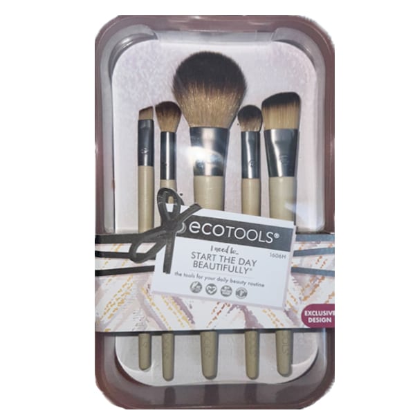 Ecotools I Need to Start The Day Beautifully Kit with 5 Brushes (1606)  1 set
