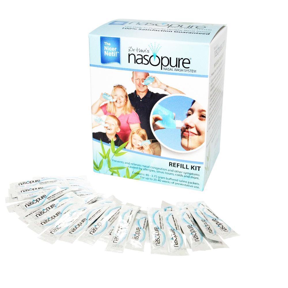 Dr. Hana's Nasopure Nasal Wash System Refill Kit  40 bustina
