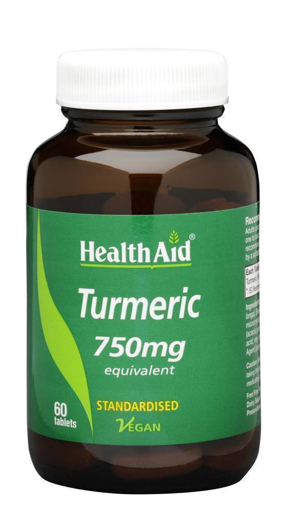 Health Aid Turmeric 750mg  60 tableta