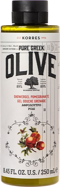 Korres Pure Greek Olive Showergel Pomegranate  250 ml