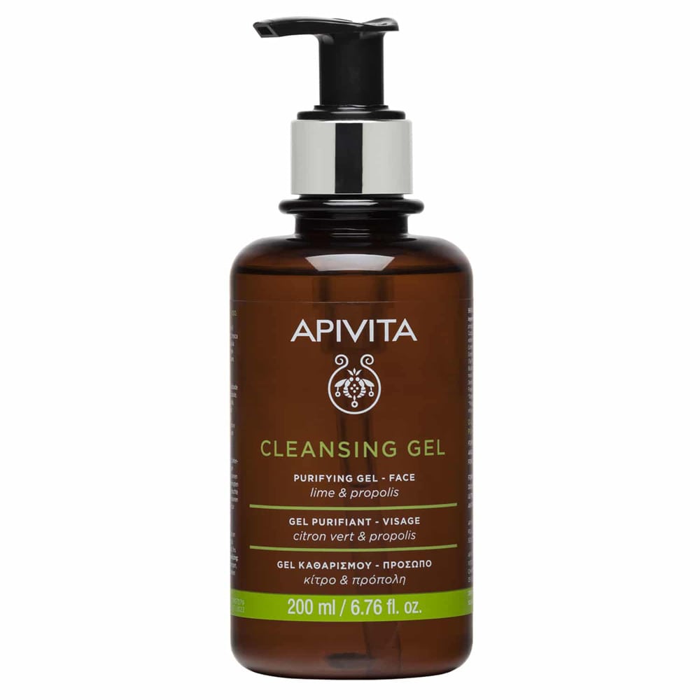 Apivita Purifying Cleansing Gel Propolis & Lime  200 ml