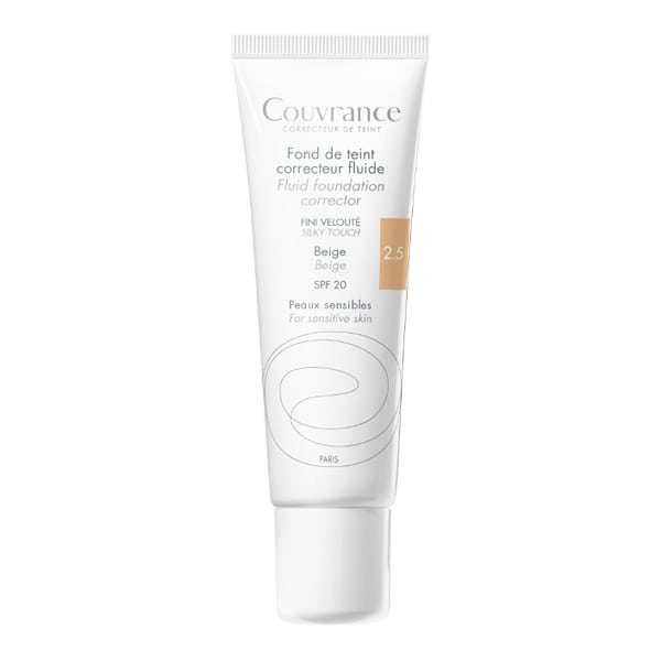 Avene Couvrance Fluid Foundation Corrector SPF20 - 2.5 Beige  30 ml