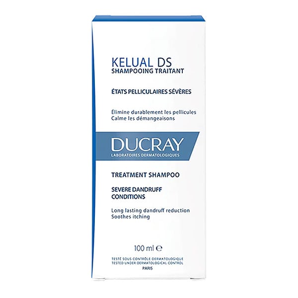 Ducray Kelual DS Treatment Shampoo for Severe Dandruff Conditions  100 ml