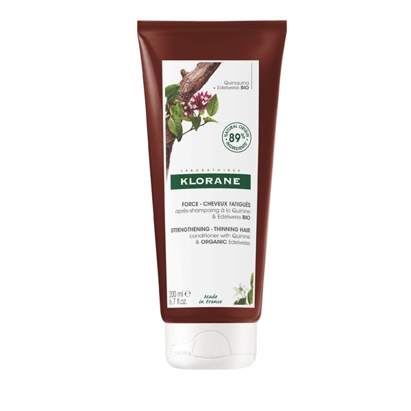 Klorane Strengthening - Thining Hair Loss Conditioner with Quinine & Organic Edelweiss  200 ml
