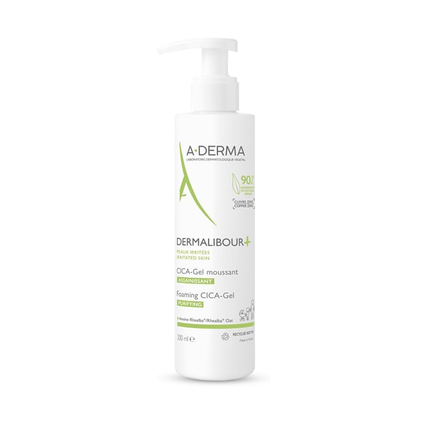 A-Derma Dermalibour+ Purifying Foaming Cica-Gel  200 ml