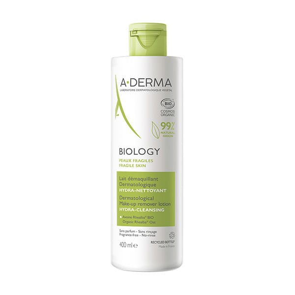 A-Derma Biology Dermatological Make-up Remover Lotion Hydra-Cleansing  400 ml