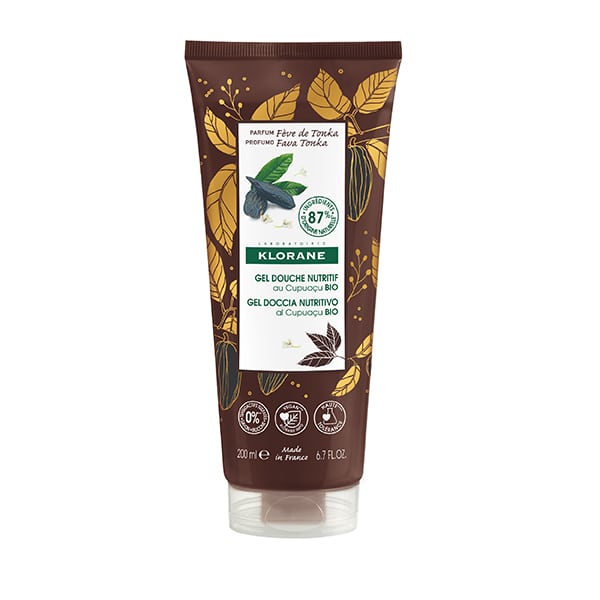 Klorane Nourishing Shower Gel with Cupuacu & Tonka Bean Fragrance  200 ml