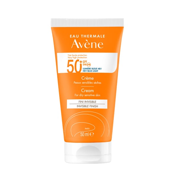 Avene Invisible Finish Cream for Dry Sensitive Skin SPF50+  50 ml