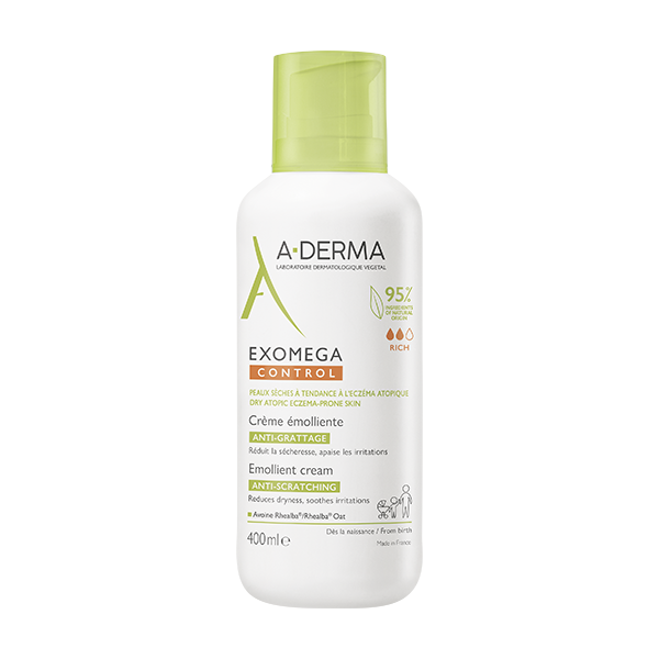 A-Derma Exomega Control Anti-Scratching Emollient Cream  400 ml