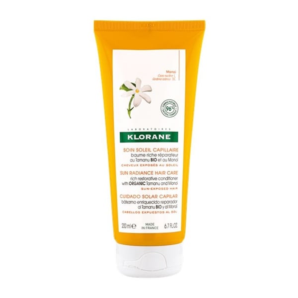 Klorane Sun Radiance Hair Care Conditioner with Organic Tamanu & Monoi  200 ml