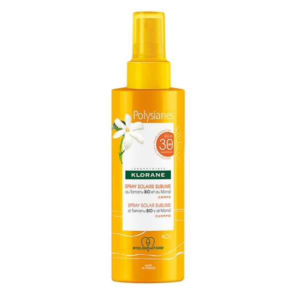Klorane Polysianes Sunscreen Body Spray Spf30  200 ml