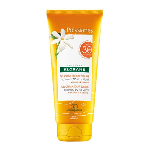 Klorane Polysianes Sunscreen Gel Cream Spf30  200 ml