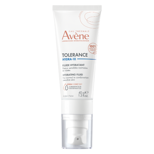 Avene Tolerance Hydra-10 Hydrating Fluid for Normal to Combination Skin  40 ml