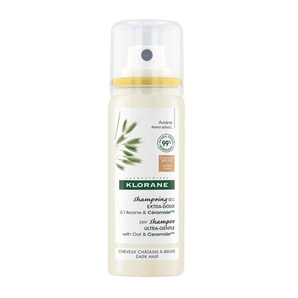 Klorane Dry Shampoo Ultra Gentle Oat & Ceramide for Dark Hair  50 ml
