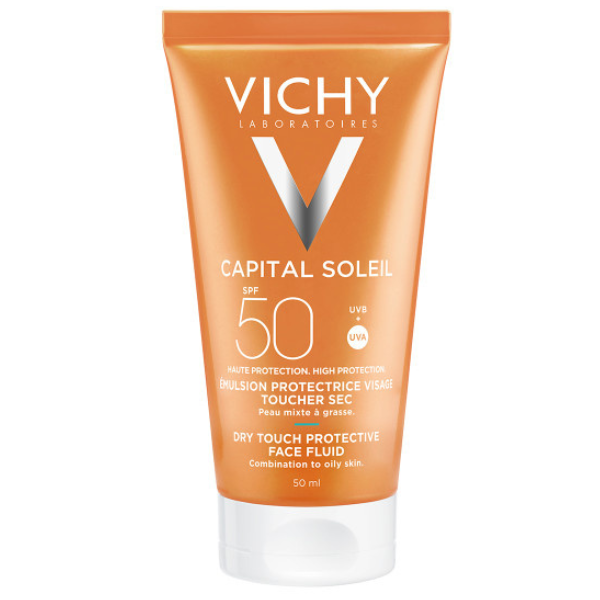 Vichy Capital Soleil SPF50 Dry Touch Protective Face Fluid  50 ml