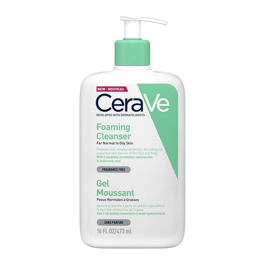 CeraVe Foaming Cleanser for Normal to Oily Skin  473 ml