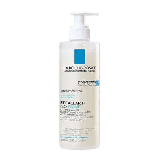 La Roche-Posay Effaclar H Iso-Biome Soothing Cleansing Cream  390 ml