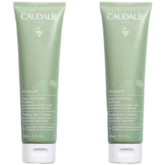 Caudalie Vinopure Promo 1+1 Pore Purifying Gel Cleanser Duo  2x150ml