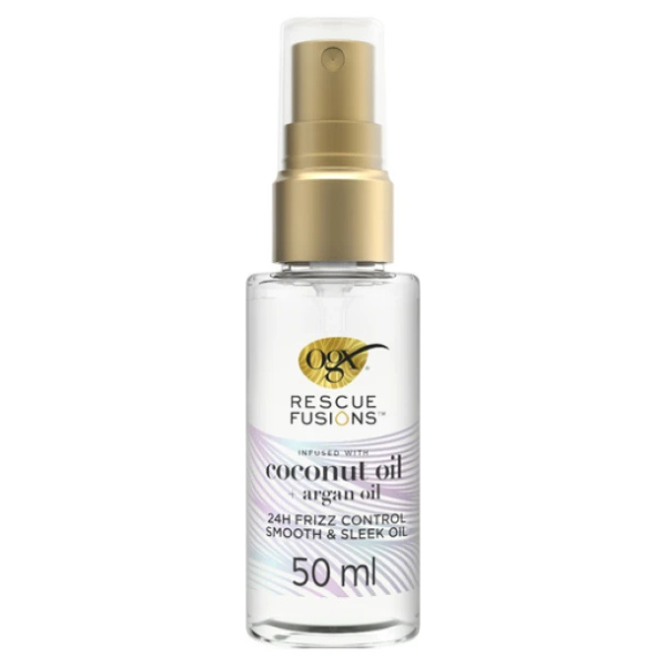 OGX Rescue Fusions 24hr Frizz Control Smooth & Sleek Oil  50 ml