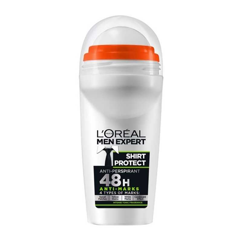 L'Oreal Paris Men Expert Shirt Protect 48h Roll-On Deodorant  50 ml