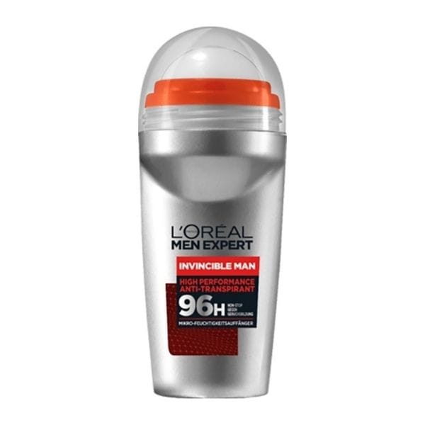 L'Oreal Paris Men Expert Invincible Roll-On Deodorant 96h  50 ml