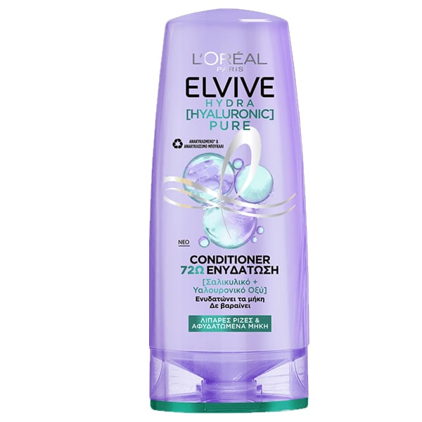 L'Oreal Paris Elvive Hydra Hyaluronic Pure Conditioner  300 ml