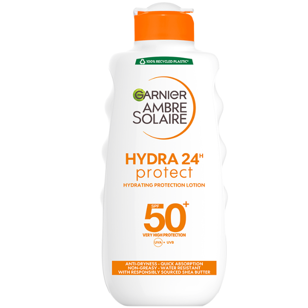 Garnier Ambre Solaire Hydra 24h Protect Milk SPF50+  200 ml