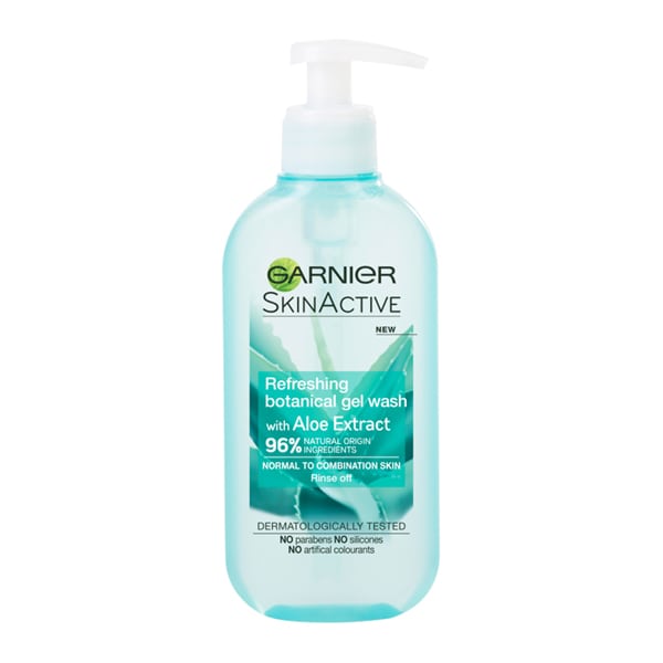Garnier Skin Active Refreshing Botanical Gel Wash Aloe  200 ml