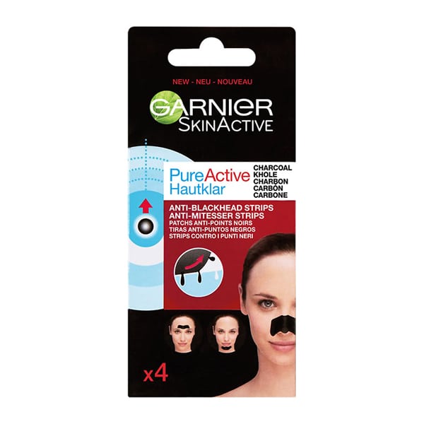 Garnier Pure Active Charcoal Anti-Blackhead Strips  4 copë