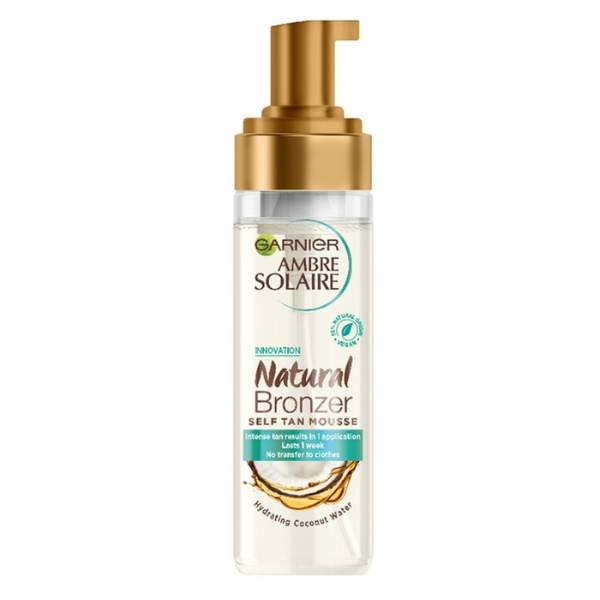 Garnier Ambre Solaire Natural Bronzer Self Tan Mousse  200 ml