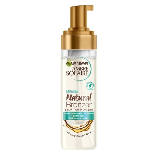 Garnier Ambre Solaire Natural Bronzer Self Tan Mousse  200 ml